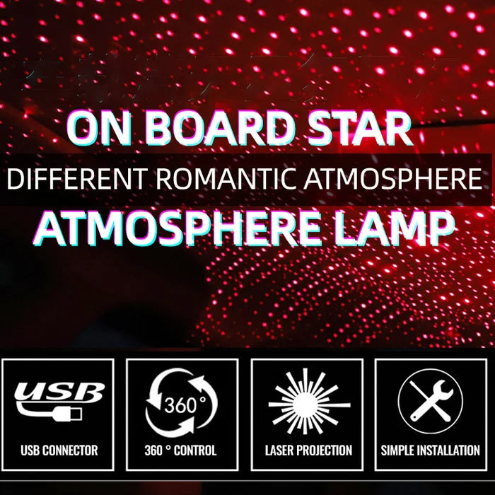 Star Sky Decoration Ambience Laser Light Micro Usb